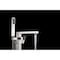 Anzzi Khone 2-Handle Claw Foot Tub Faucet with Hand Shower in Brushed Nickel FS-AZ0037BN - alternate 6